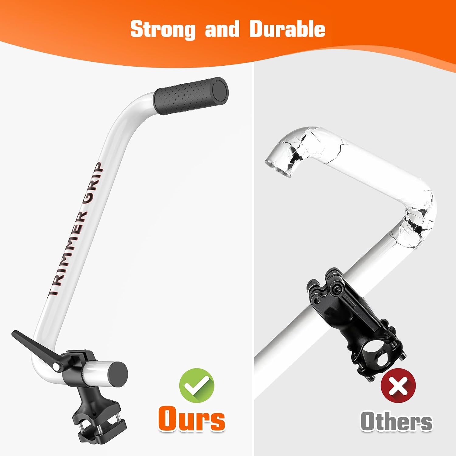 Upgraded Weed Eater Handle, String Trimmer Handle, Trimmer Grip Extension for Trimming, Weedeater Handle Grip for String Trimmer, Lawn Care (16.9")