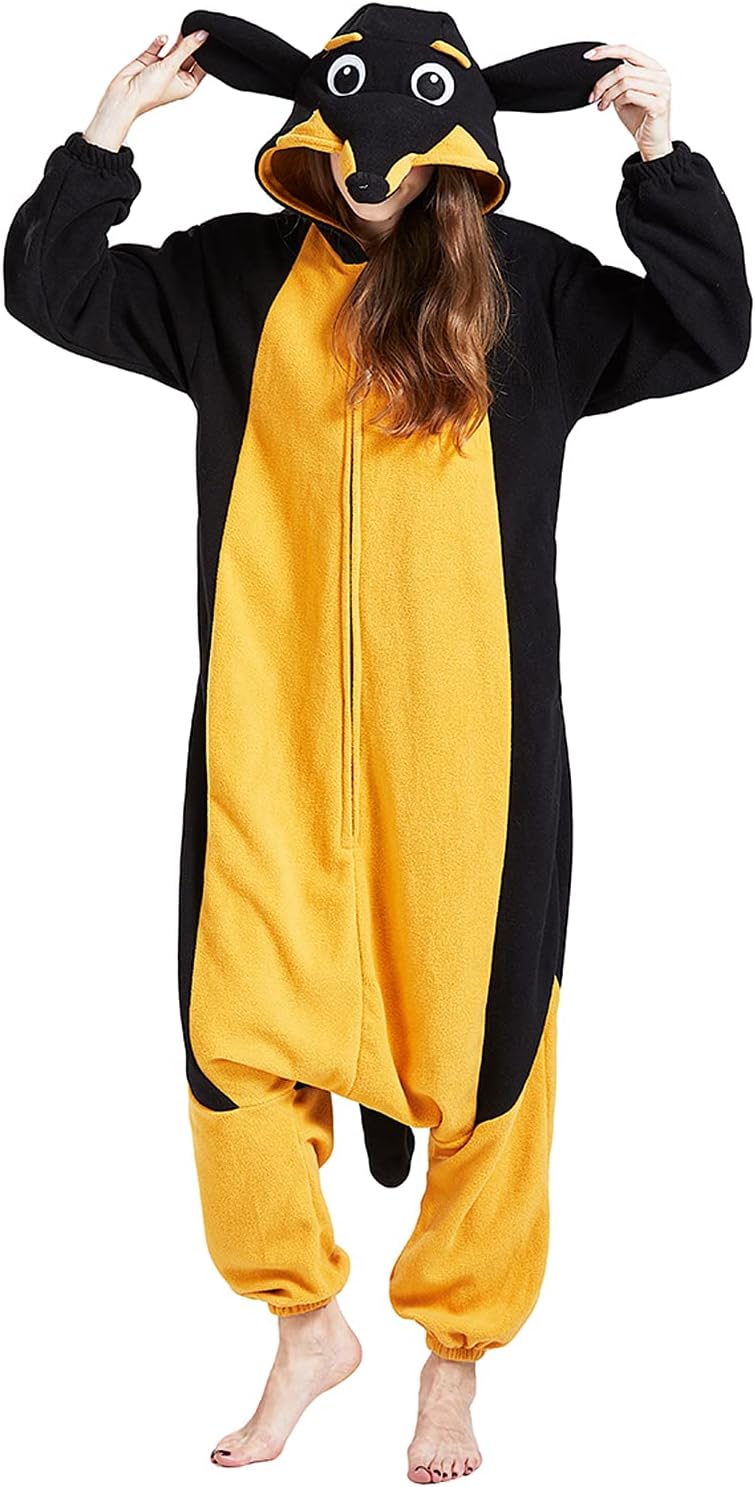 DarkCom Animal Onesie One Piece Unisex Adult Pajamas Halloween Cosplay