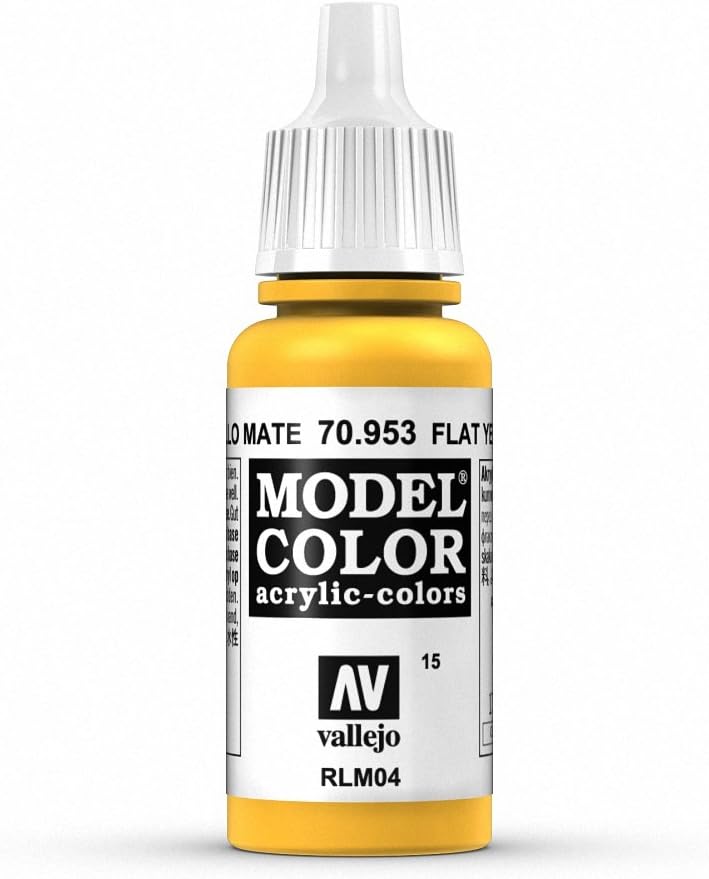 Vallejo Acrylic Paint, Flat Yellow