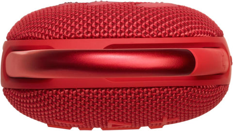 JBL Clip 5 Ultra Portable Bluetooth Speaker with gSport Carbon Fiber Case (White)