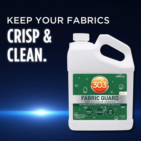 303 Fabric Guard Water Repellent for Outdoor Fabrics, 1 Gallon
