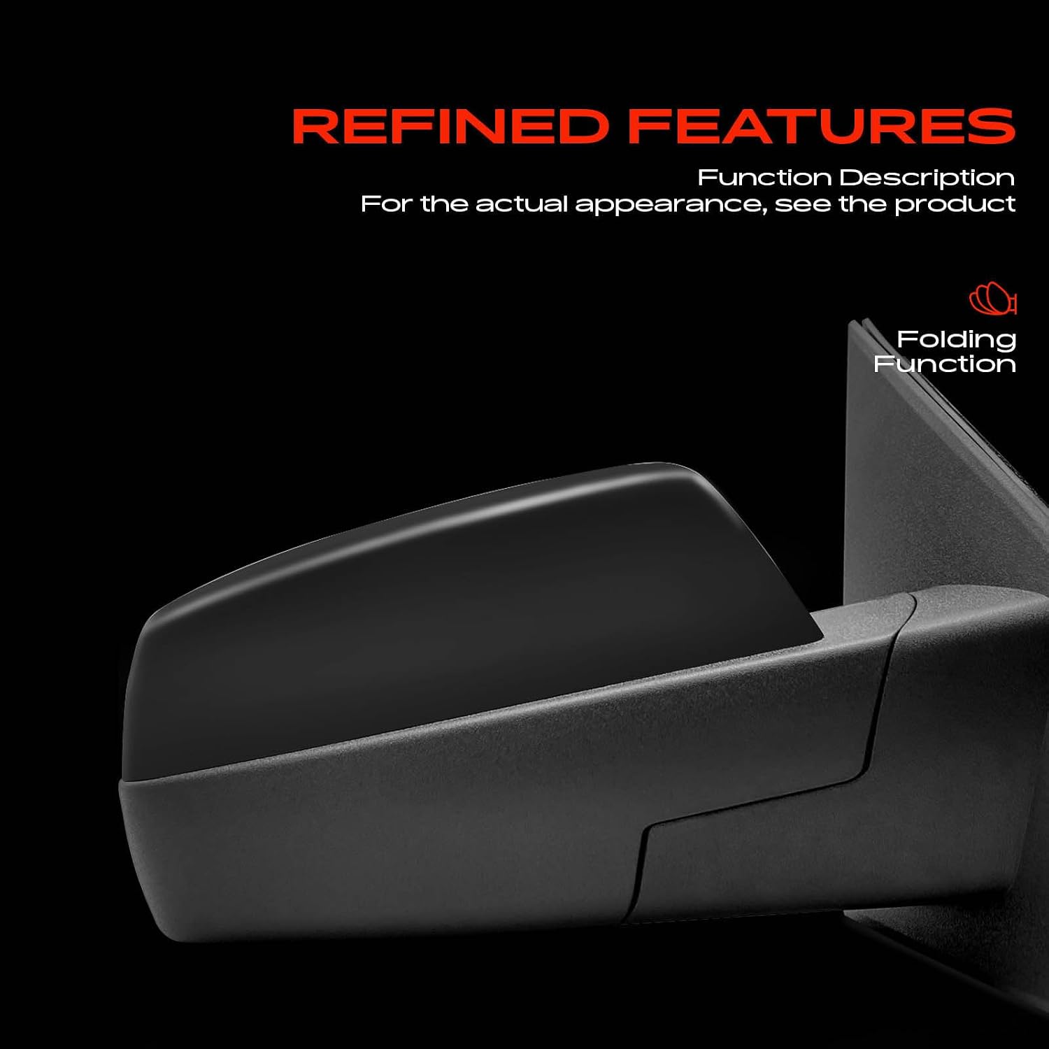 A-Premium Passenger Side Power Door Mirror Compatible with Chevy, GMC