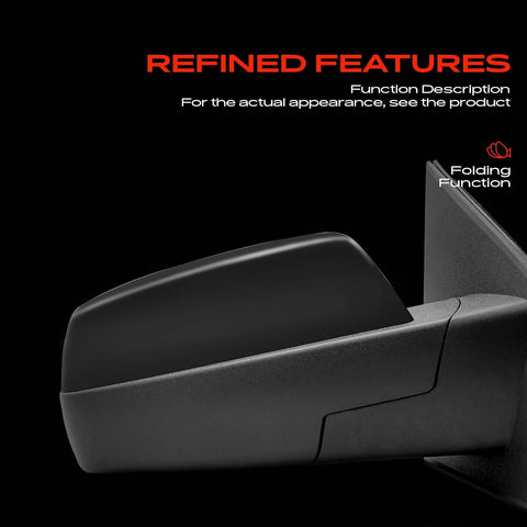 A-Premium Passenger Side Power Door Mirror Compatible with Chevy, GMC