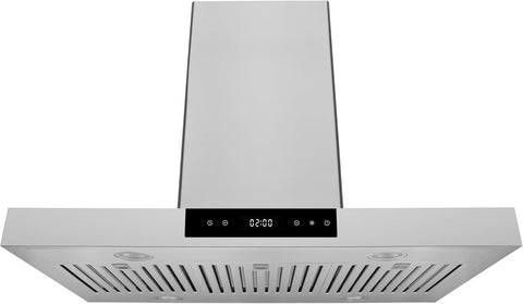 Hauslane 800 CFM Island Range Hood 36 Inch Convertible Low Noise Vent Hood