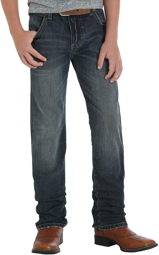 Wrangler Boys' Retro Slim Fit Straight Leg Jean