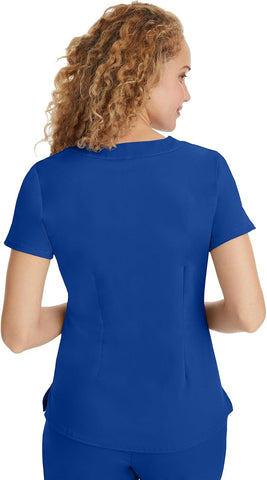 Healing Hands Purple Label Jane Scrub Top for Women Y-Neck Design