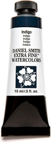 Daniel Smith Extra Fine Watercolor 15ml Paint Tube, Indigo (284600046), 0.5 Fl Oz (Pack of 1)