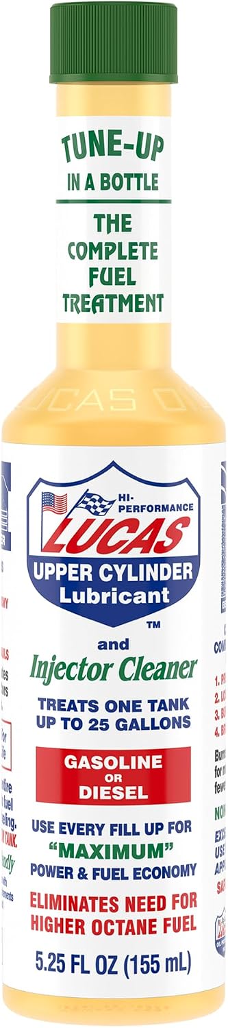 Lucas Oil 10020 Fuel Treatment - 5.25 Ounce (Pack of 24)