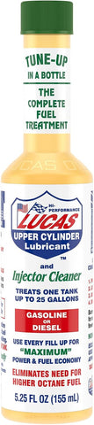 Lucas Oil 10020 Fuel Treatment - 5.25 Ounce (Pack of 24)