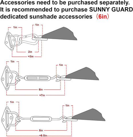 SUNNY GUARD Custom Size 6'x12'x13.4' Dark Grey Sun Shade Sail Right Triangle UV Block Shade for Backyard Yard Patio Deck Garden(Customized)