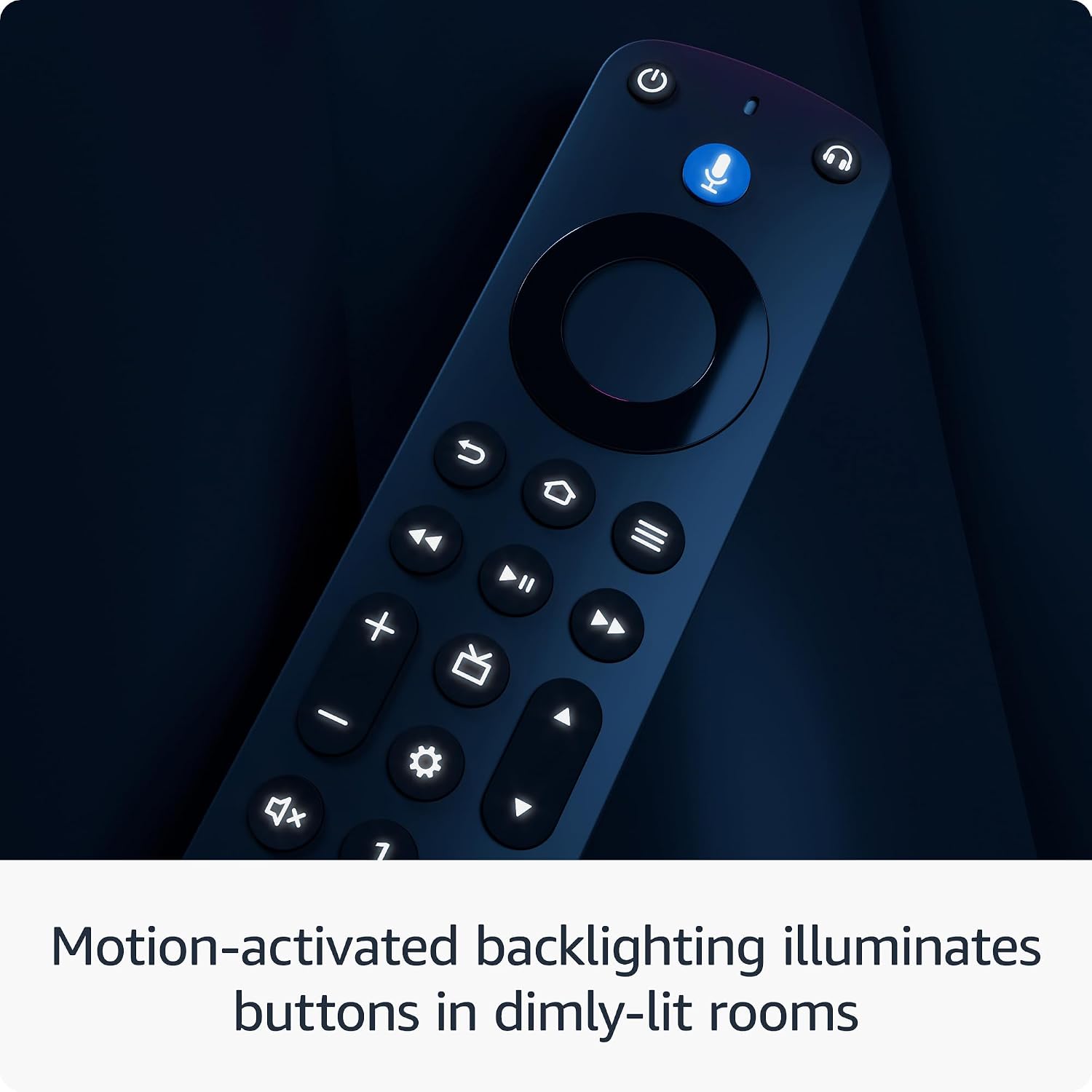 Amazon Fire TV Alexa Voice Remote Pro (newest model) with remote finder, TV controls, and backlit buttons