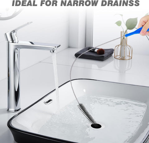 Drain Brush and Drain Cleaner Sink Snake Tools