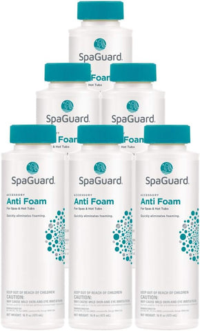 SpaGuard Spa Anti-Foam for Spas & Hot Tubs, 1 Pint, Single Pack