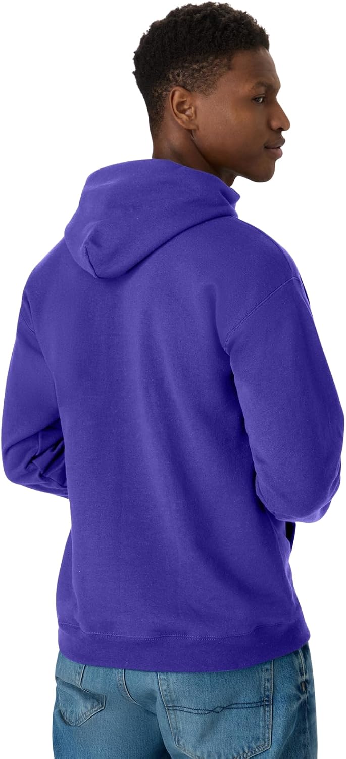 Hanes Men's Hoodie - EcoSmart Fleece Hooded Sweatshirt for Men & Women - Midweight Fleece - Big & Tall Available