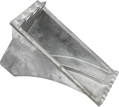 Buyers Products WC1267 Aluminum Wheel Chock 6.25 x 12.25 x 7 Inch with Steep Slope Design and Rugged Teeth for Stability, 55,000 lb Capacity, Lightweight Chock for Trucks Trailers and Equipment