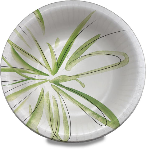 Amazon Basics Everyday Paper Bowls, 10 Oz, Disposable, White, Packaging May Vary, 70 Count (Pack of 12)