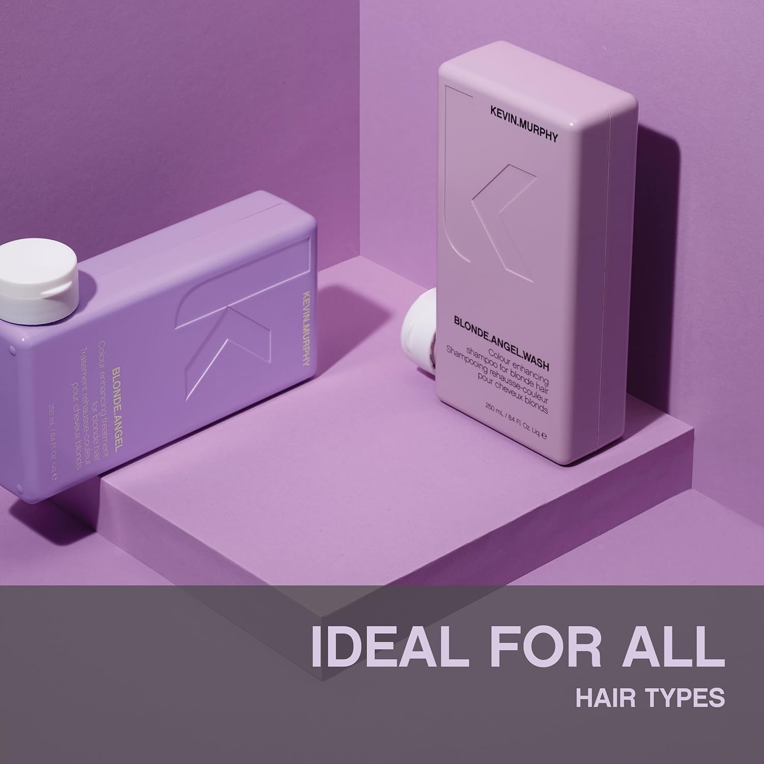 KEVIN.MURPHY BLONDE.ANGEL.WASH Purple Shampoo, 1000 mL / 33.8 fl oz