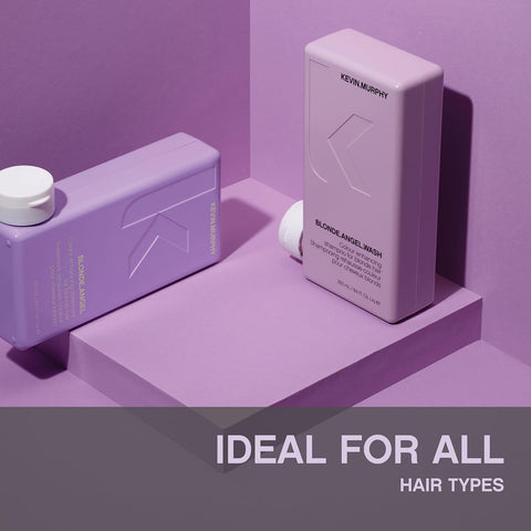 KEVIN.MURPHY BLONDE.ANGEL.WASH Purple Shampoo, 1000 mL / 33.8 fl oz
