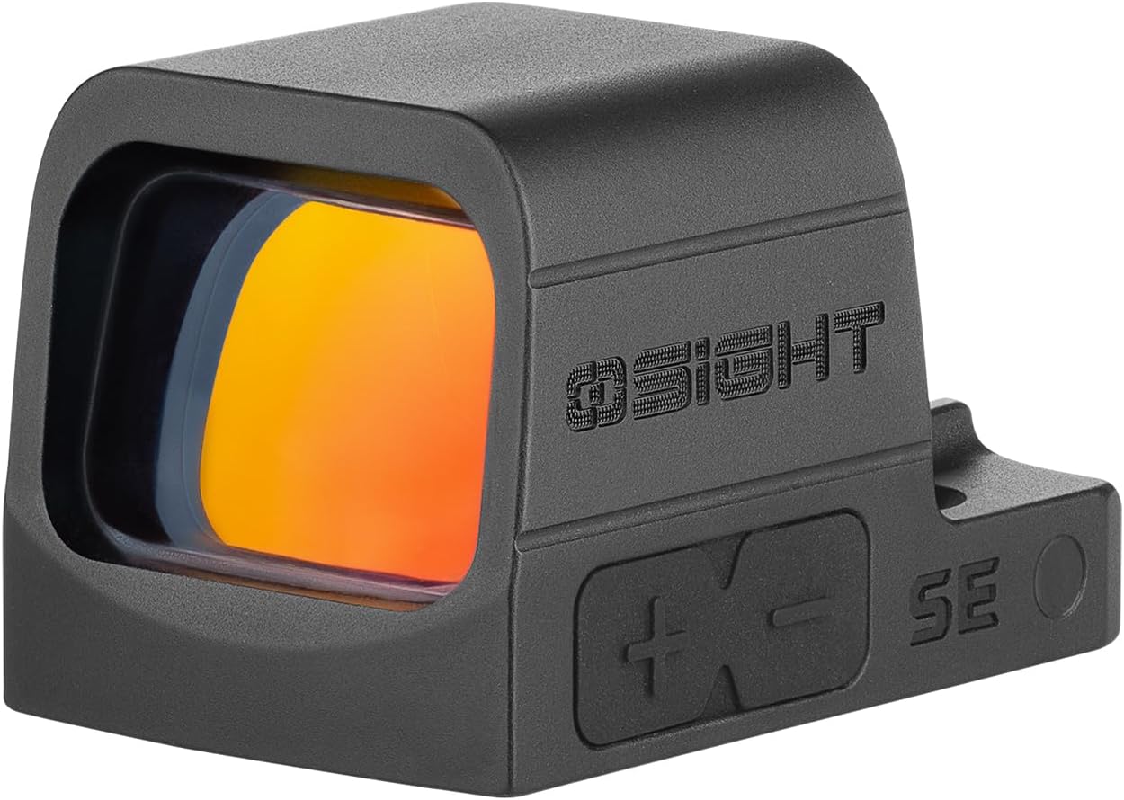 OSIGHT SE Enclosed Red/Green Dot, 2 & 32 MOA Multi-Reticle or 6 MOA Dot
