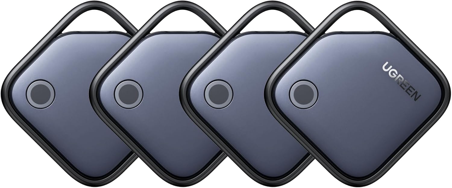 UGREEN FineTrack Air Tracker Tags (iOS Only) 4 Pack Key Finder