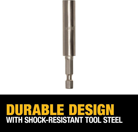 DEWALT DW2045B 3-Inch Magnetic Bit Tip Holder, 50-Pack
