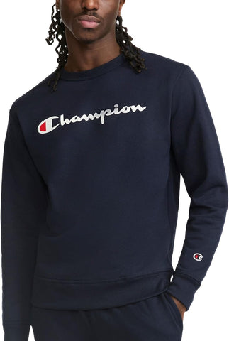 Champion Men's Fleece Crewneck Sweatshirt (Reg. Or Big & Tall)