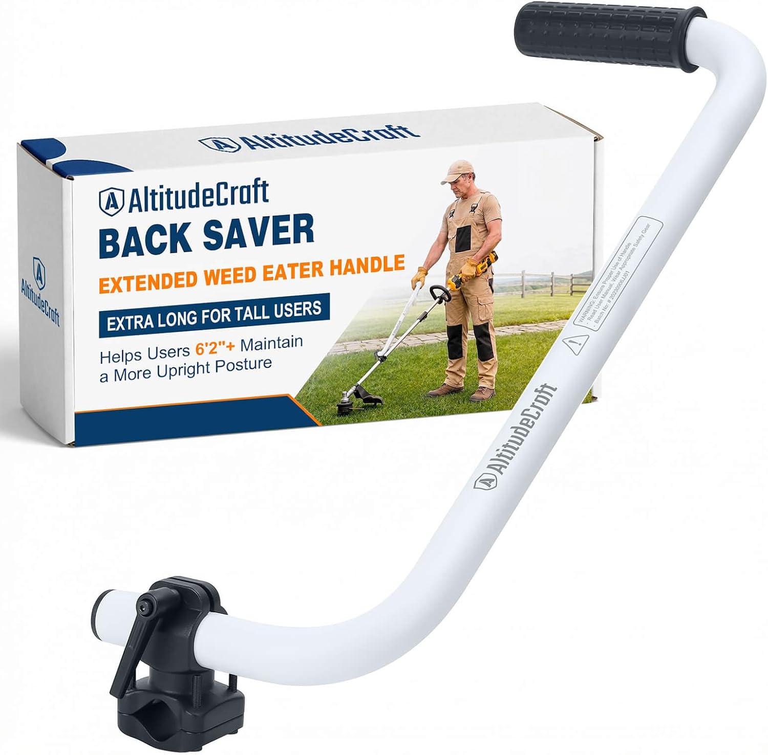 21.8" Weed Eater Handle Extension for Tall Users 6'2"+