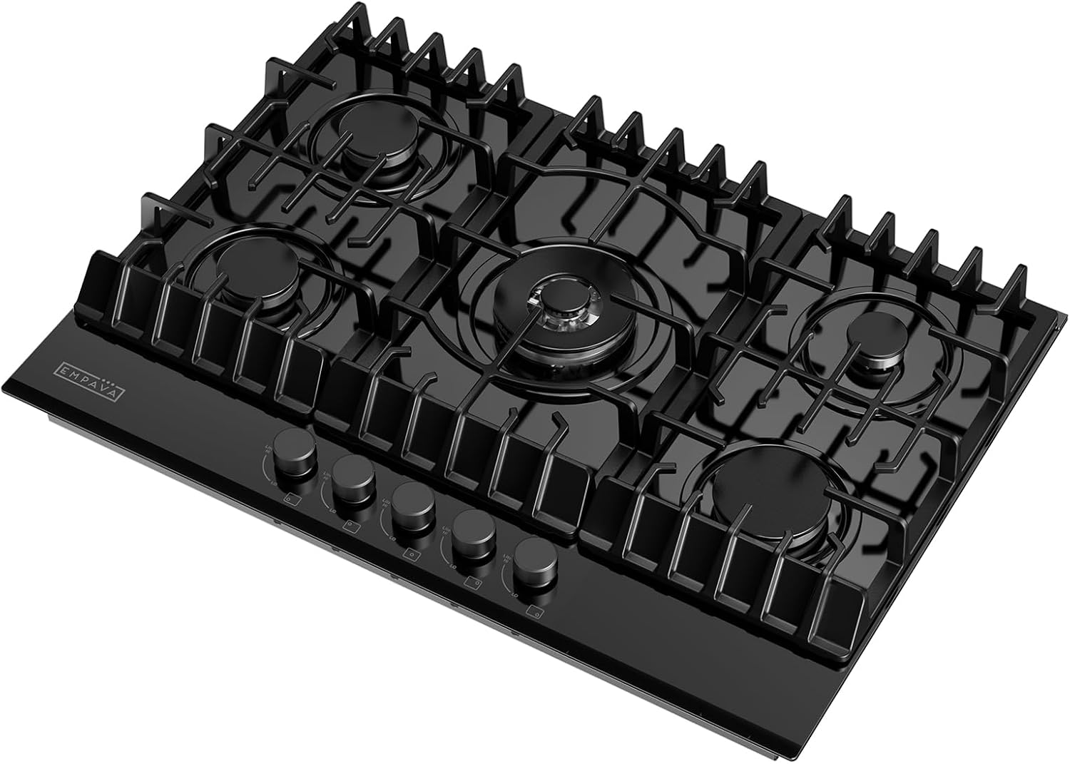 Empava 30 in. Gas Stove Cooktop 5 Italy Sabaf Sealed Burners