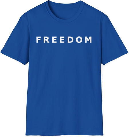 Charlie Kirk Freedom Softstyle T-Shirt - Memorial Tribute Tee in Loving Memory 2025 TPUSA Tee