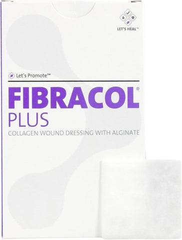 532982 - FIBRACOL Plus Collagen Wound Dressing 4 x 4-3/8, Large (12 Pack)