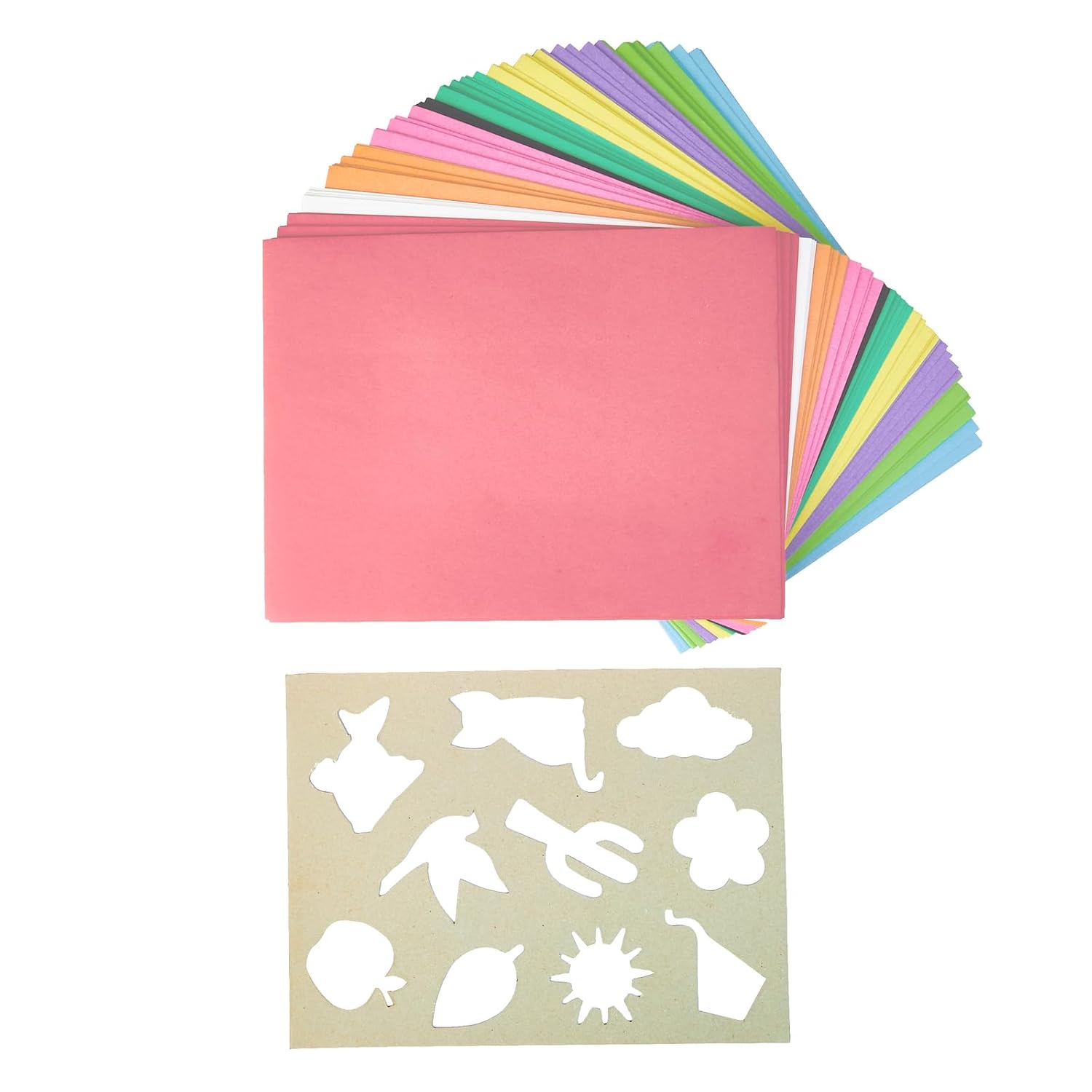 Colorations Lightweight Construction Paper Pack, 10 Colors, 300 Sheets