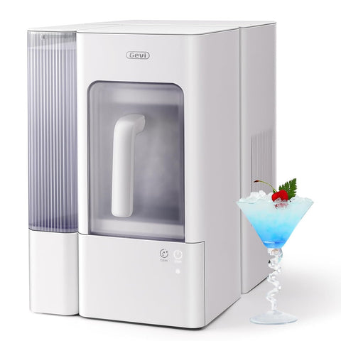 Gevi Adella Nugget Ice Maker with 1 Gallon Side Water Tank,40lbs/Day