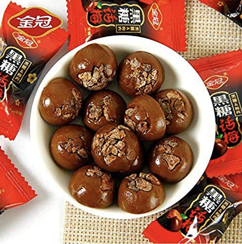 【iWe & iYou】Jinguan Brown Sugar Candy with Plum 180g4 Bags