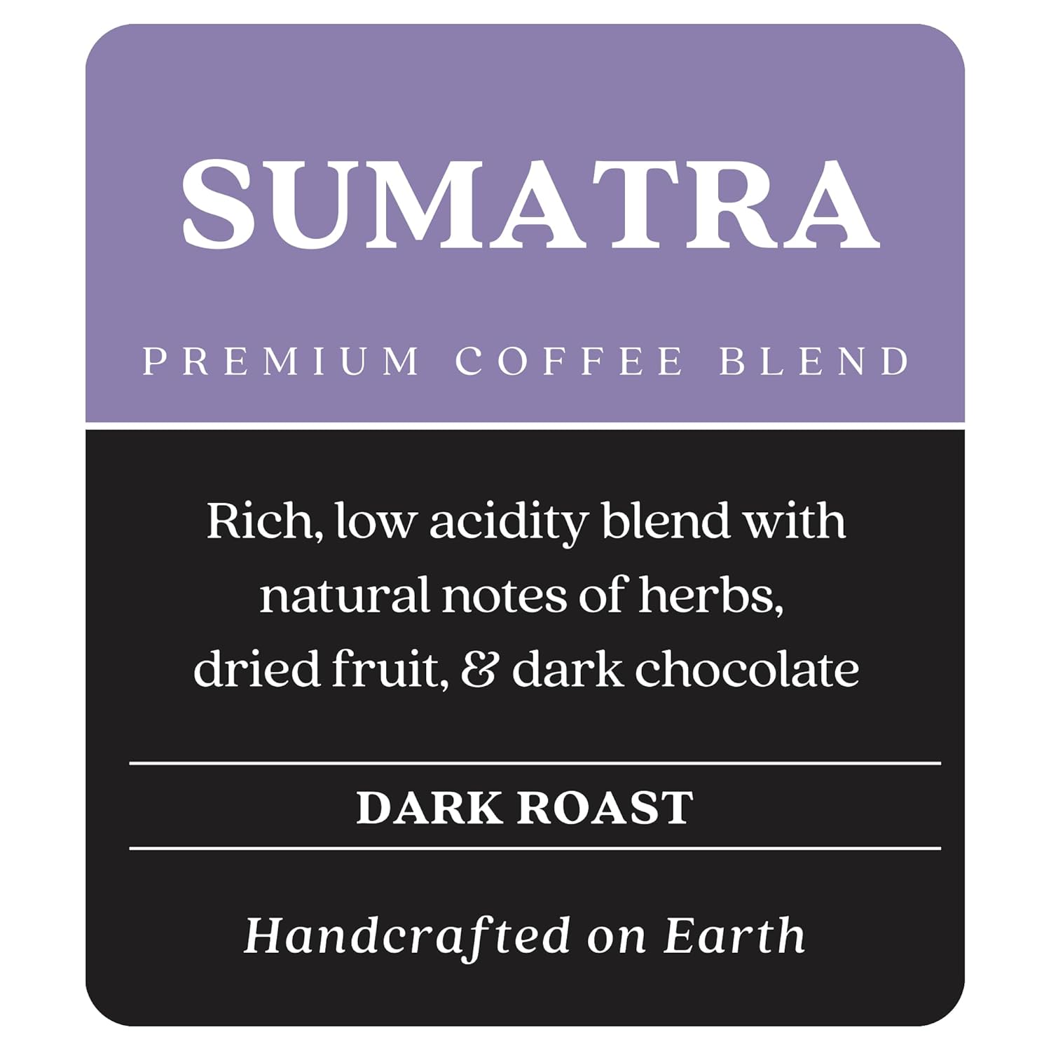 Copper Moon Whole Bean Coffee, Dark Roast, Sumatra Blend, 5 Lb | 5 Pound Bag, Vegan, Allergen Free, Non-GMO, Kosher, Vegetarian, Small Batch Roasted