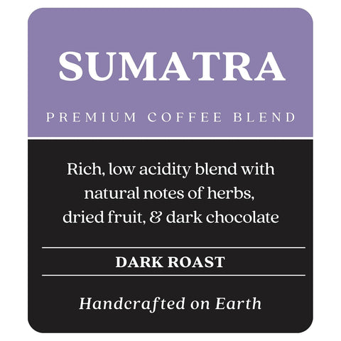 Copper Moon Whole Bean Coffee, Dark Roast, Sumatra Blend, 5 Lb | 5 Pound Bag, Vegan, Allergen Free, Non-GMO, Kosher, Vegetarian, Small Batch Roasted