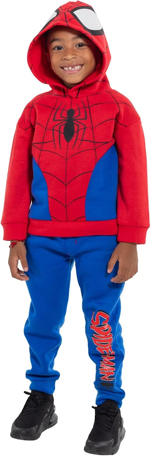Marvel Cosplay Fleece Hoodie and Pants Set Toddler to Big Kid