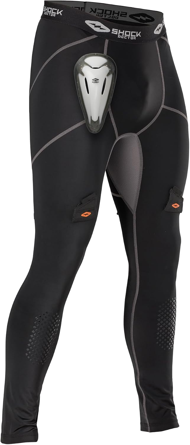 Shock Doctor Compression Hockey Pant w/Protective Cup, Adult