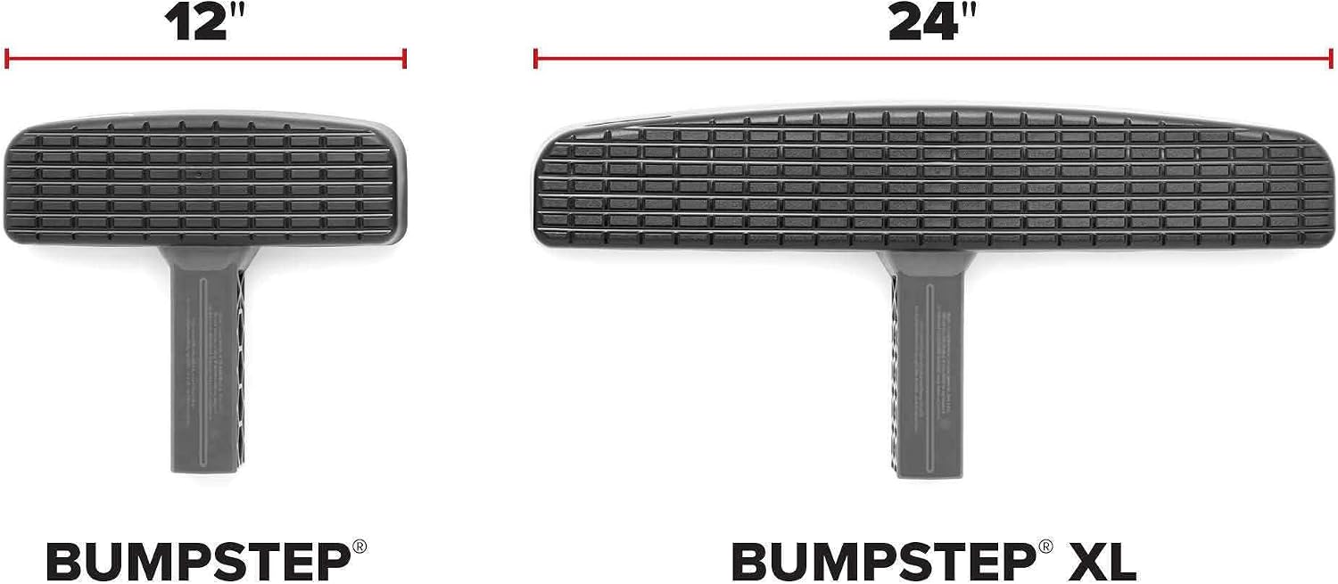 WeatherTech BumpStep 12" - Hitch Mounted Step and Bumper Protection for 2" Receiver with Standard Hardware