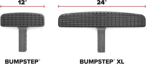 WeatherTech BumpStep 12" - Hitch Mounted Step and Bumper Protection for 2" Receiver with Standard Hardware