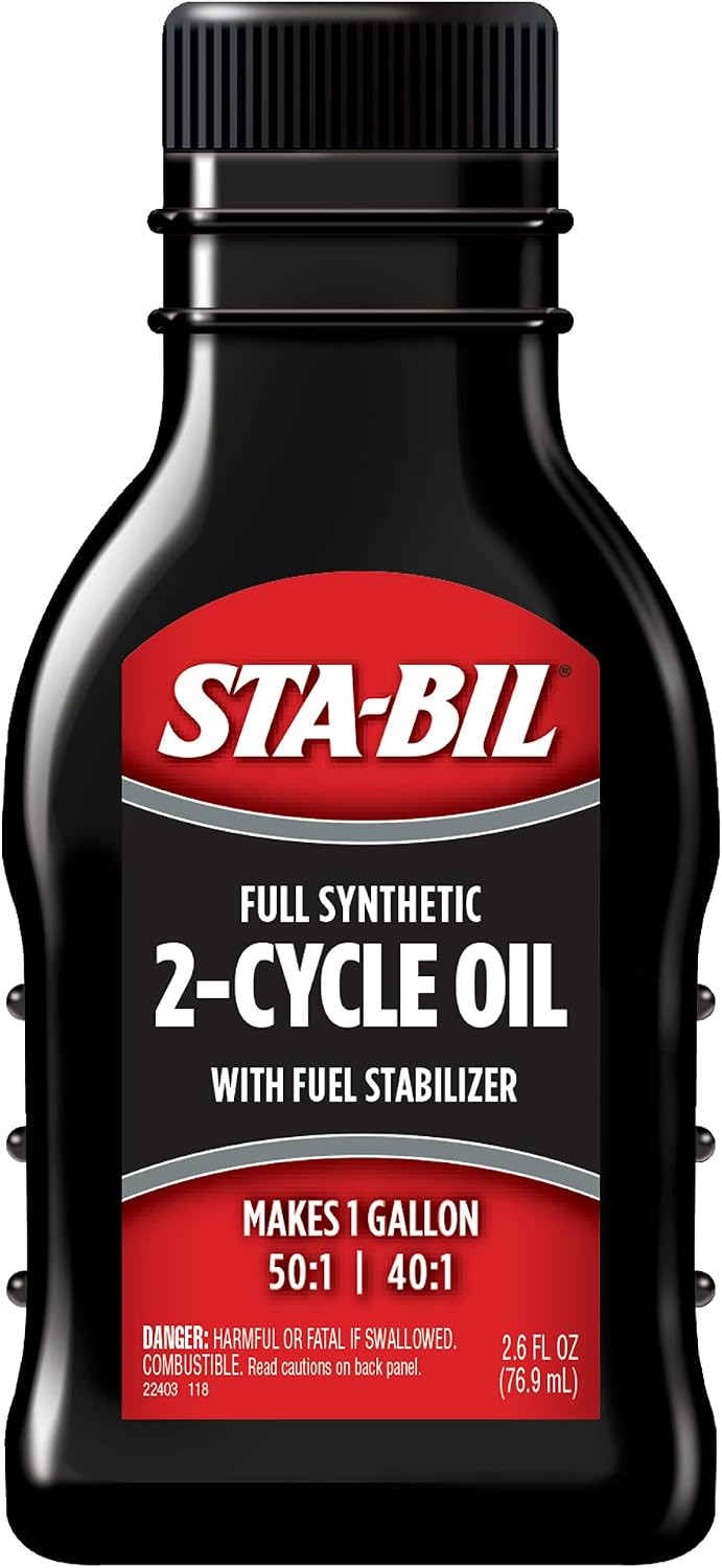 STA-BIL Full Synthetic 2-Cycle Oil, 2.6 oz