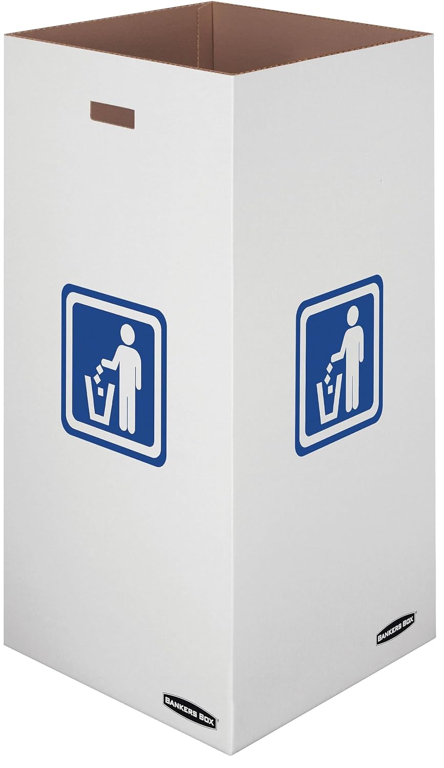 Bankers Box 10-Pack 50 Gallon Cardboard Trash/Recycling Containers