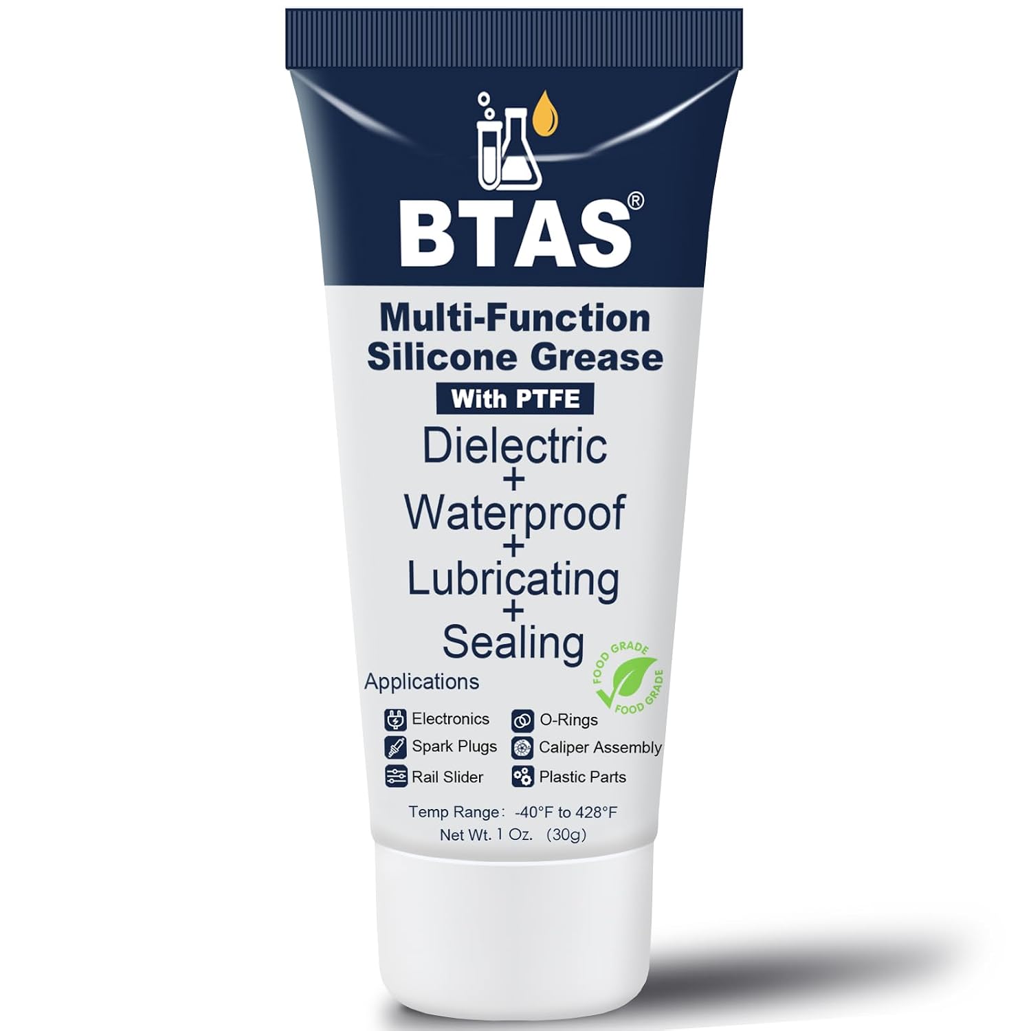 BTAS Dielectric Grease for Electrical Connectors Automotive Spark Plug 1oz