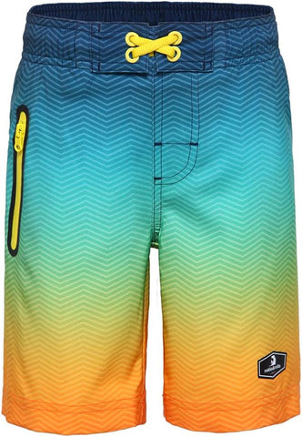 Rokka&Rolla Boys' 4-Way Stretch UPF 50+ Swim Trunks with Mesh Lining