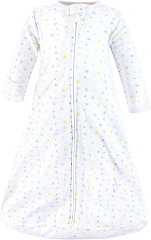 Hudson Baby Unisex Baby Cotton Long-Sleeve Wearable Sleeping Bag, Sack, Blanket