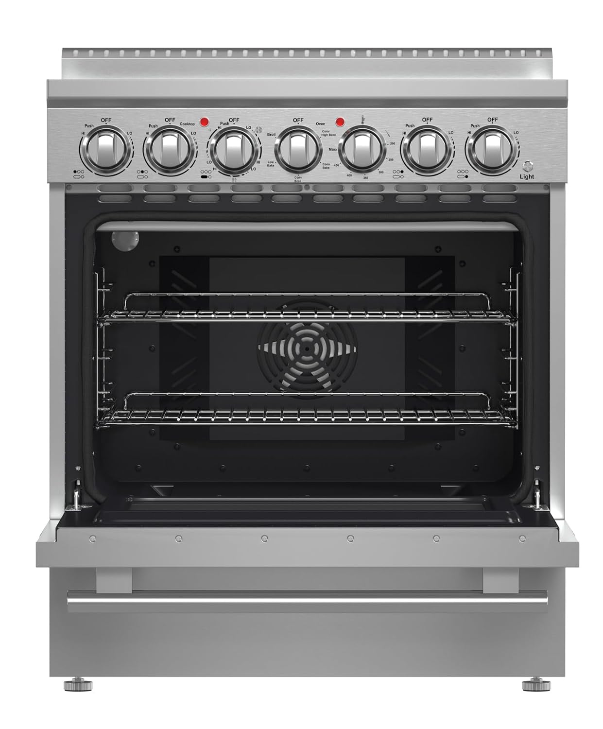 Forno Paolo 30" Freestanding Electric Range with True Convection in Stainless-Steel
