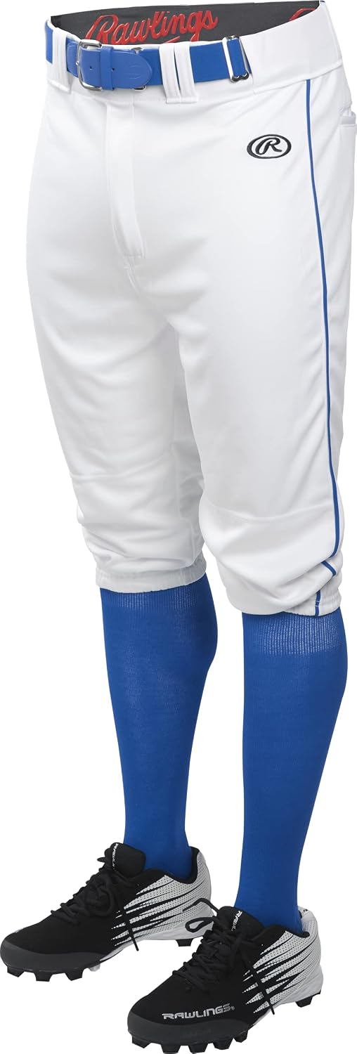 Rawlings Men's Launch Baseball Pants | Knicker Fit | Multiple Colors