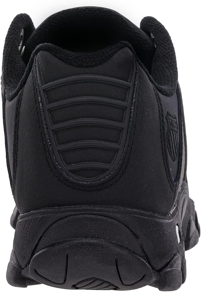K-Swiss Men's ST329 CMF Sneaker, Wide Tennis Walking Shoes Leather Upper