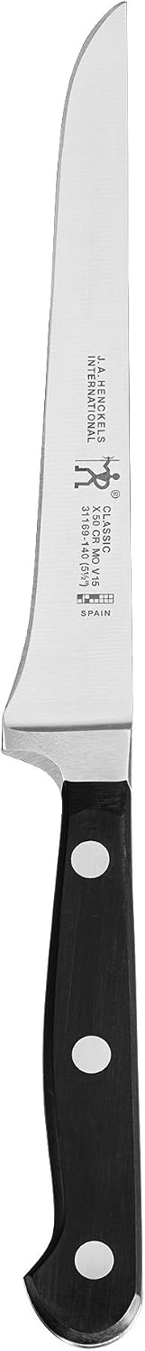 HENCKELS Classic Razor-Sharp 5.5-inch Boning Knife, German Engineered Informed by 100+ Years of Mastery
