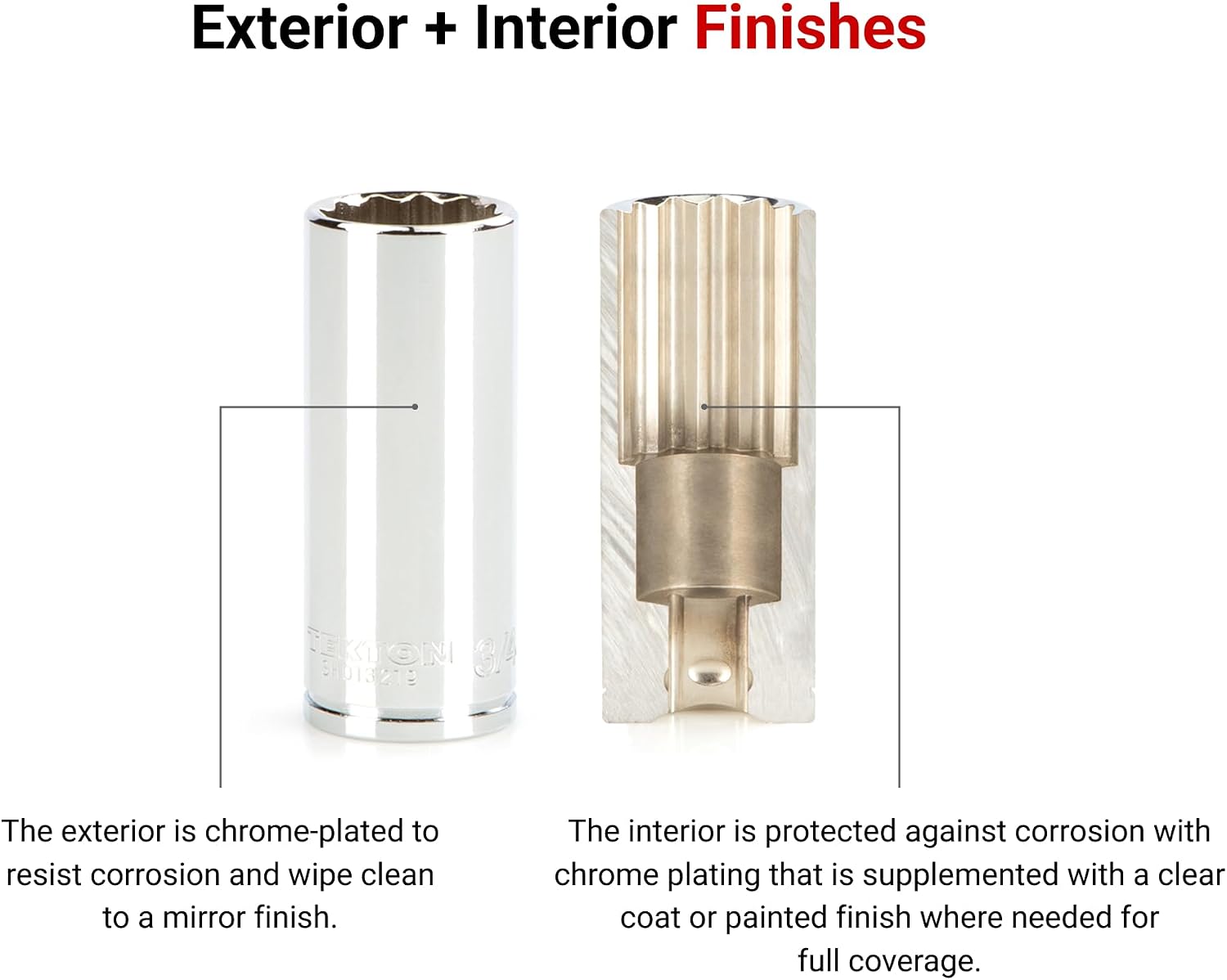 TEKTON 3/8 Inch Drive x 7 mm 12-Point Socket | SHD13307