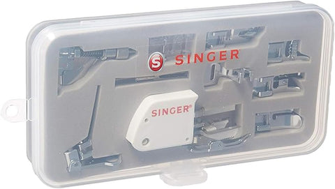SINGER® 9-Piece Presser Feet Accessory Kit with Clear Durable Storage Case